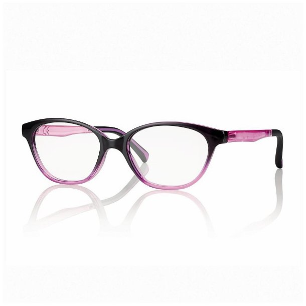 Colour kids 4-10 years 48|Shiny Black/Fuchsia