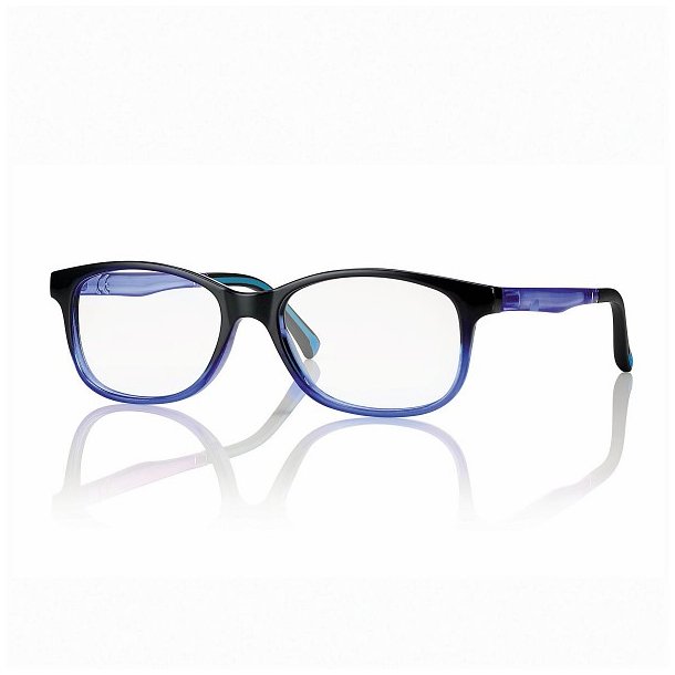 Colours Kid 4-10 years 48|Shiny Black/Gradient Blue