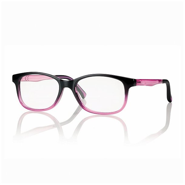 Colours Kid 4-10 years 50|Shiny Black/Gradient Fuchsia