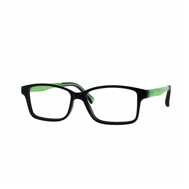 Colour Kids 4-14 years 46|Shiny Black/Acid Green