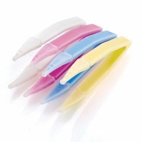 Farvede pincet med etui