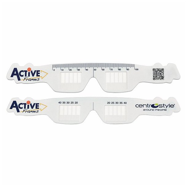 Plastic PD ruler Range 100 mm
