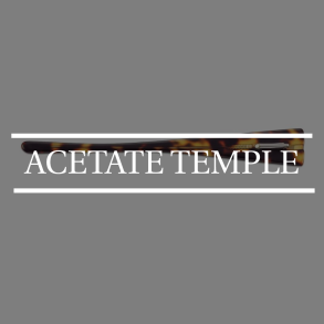 Acetate temple                