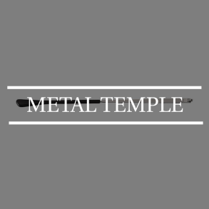 Metal temple                  