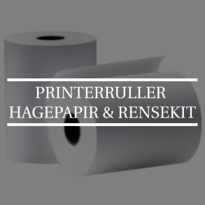 Printerruller, hagepapir & rensekit