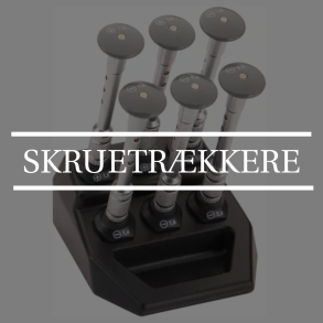Skruetr&aelig;kkere m.m.