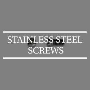 Stainless steel screws        