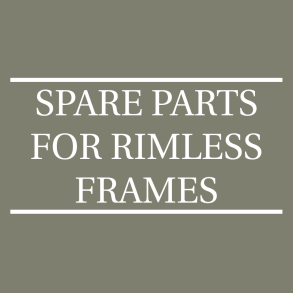 Rimless frames spare parts    