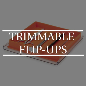 Trimmable Flip-Ups