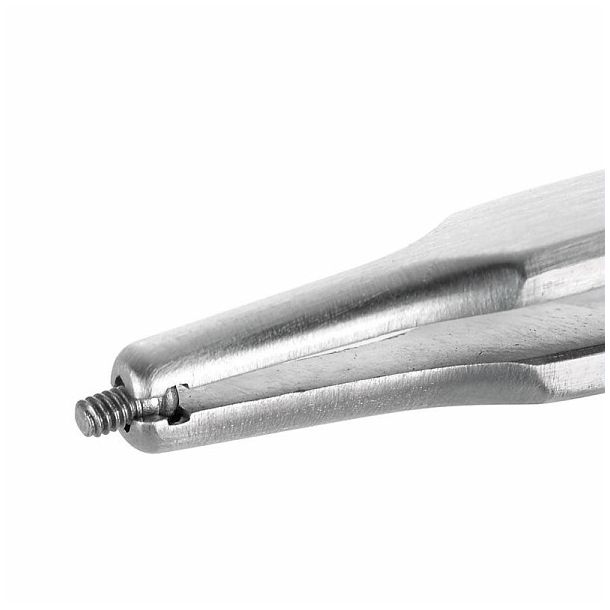 Screw Holding Tweezer for small screws, ribbed tips Pincetter