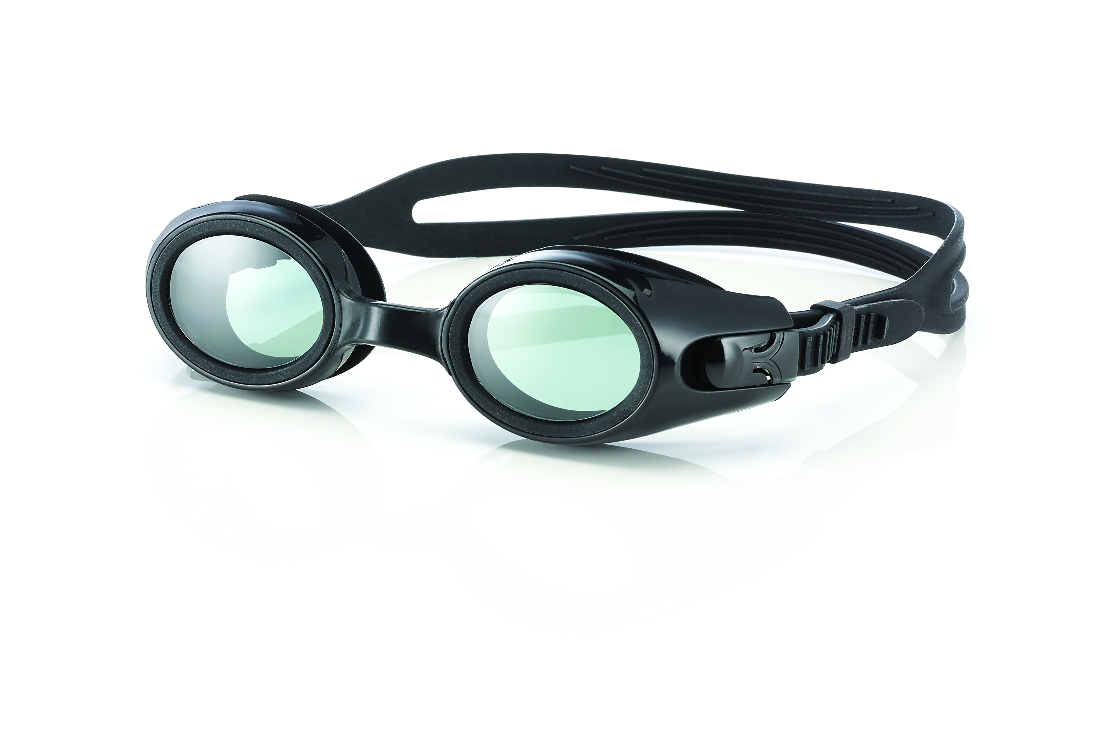 Black swimming goggles incl. case Svømmebriller Plano Lindcon Optical Group A/S