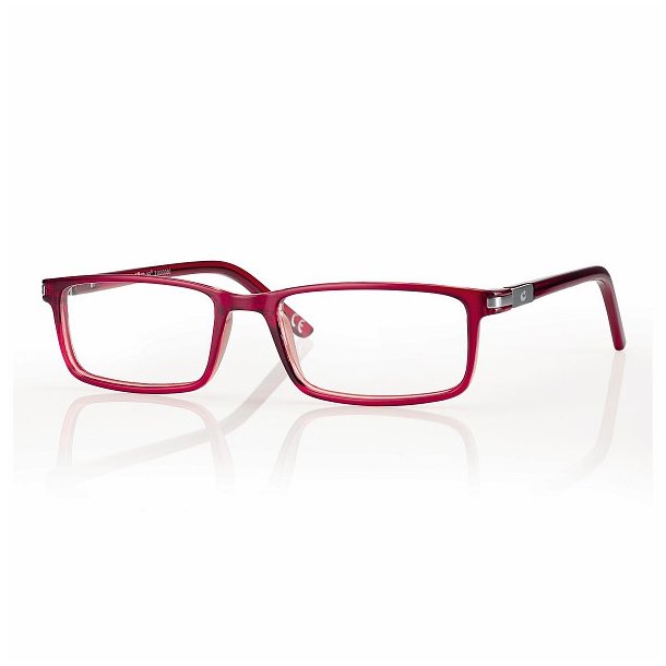 Lsebrille - Model "Design Collection"  +1,00|Shiny Red