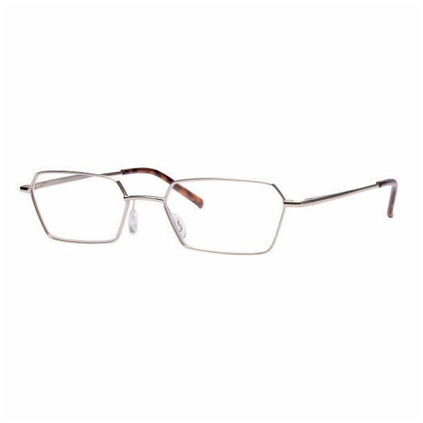 Lsebrille - Model "Design Collection"  +1,00|Shiny Light Gold