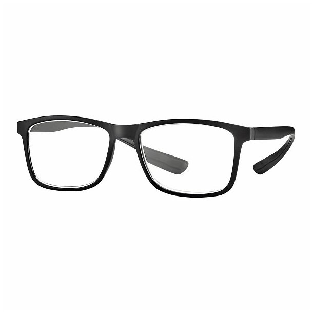 Lsebrille - Model "Smart Collection" +2,00|Matt Black