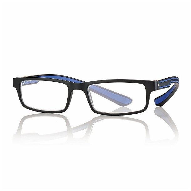 Blue Light Filter - Model "Design Collection"  +2,50|Matt Black