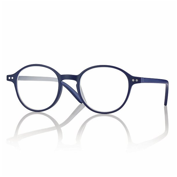 Lsebrille - Model "Easy Collection"  +2,50|Matt Blue