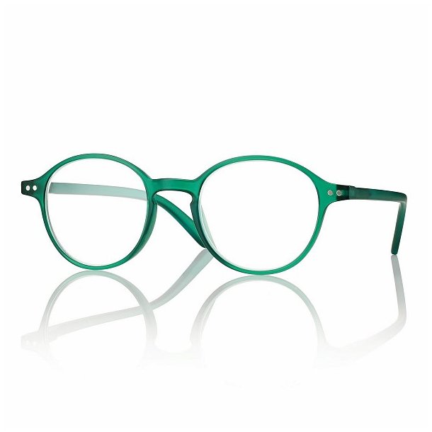 Lsebrille - Model "Easy Collection"  +1,50|Matt Green