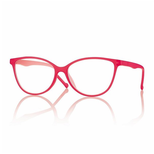 Lsebrille - Model "Easy Collection"  +1,00|Matt Fuchsia