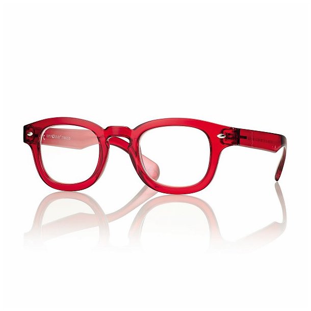 Lsebrille - Model "Smart Collection" +3,00|Shiny Red