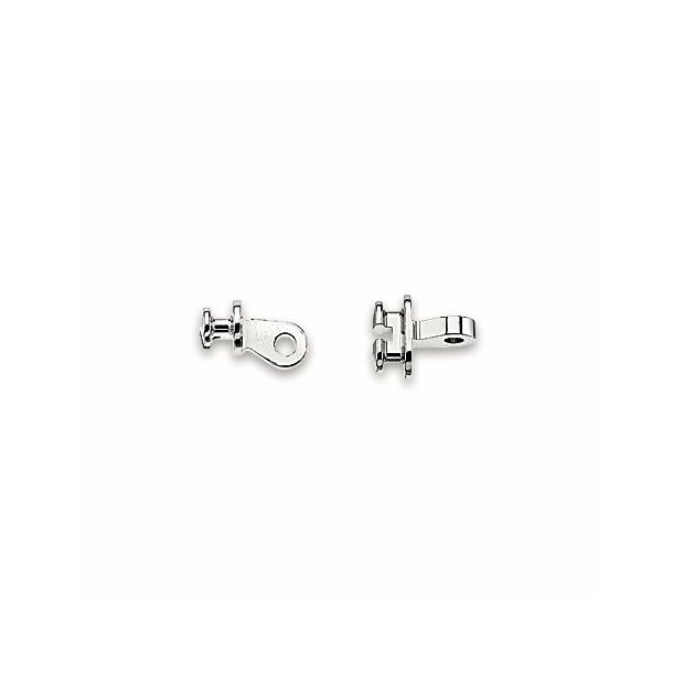 Hidden hinges - Oval plate