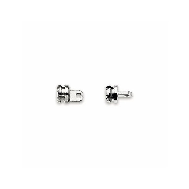 Hidden hinges - Round plate