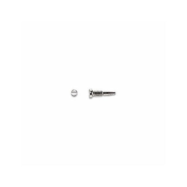 Selvskrende skruer til stnger og rimless - 100 stk. 1.2mm|1,8|3,5mm|Slv