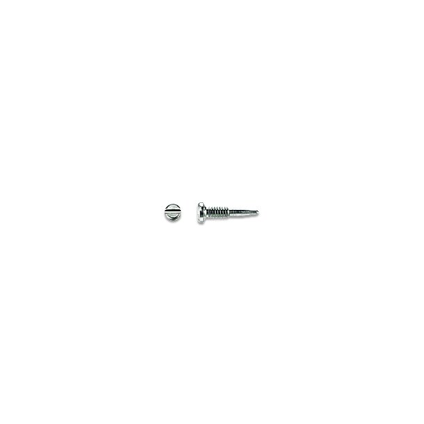 Selvskrende skruer til metal stnger - 100 stk. 1.2mm|2,0|3,5mm|Slv