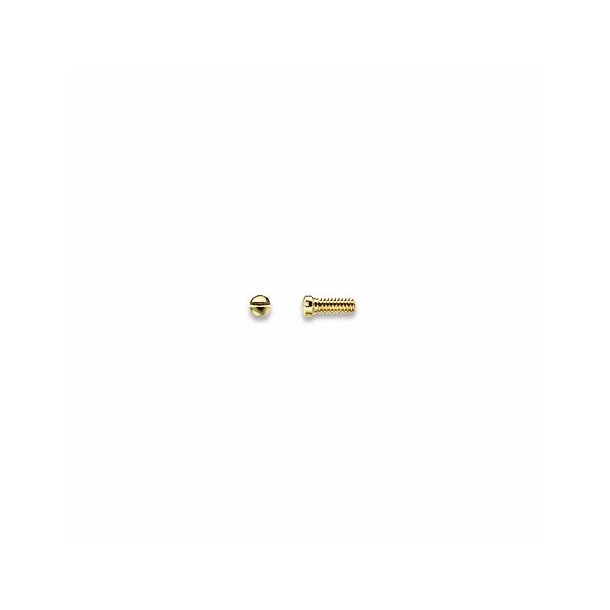 Silver screws for metal - 100 Pcs. 1.40mm|1,8|4,6mm|Guld