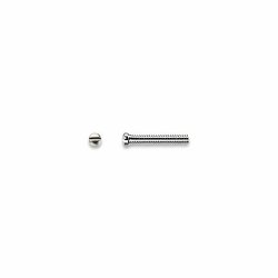 Silver screws for metal - 100 Pcs.