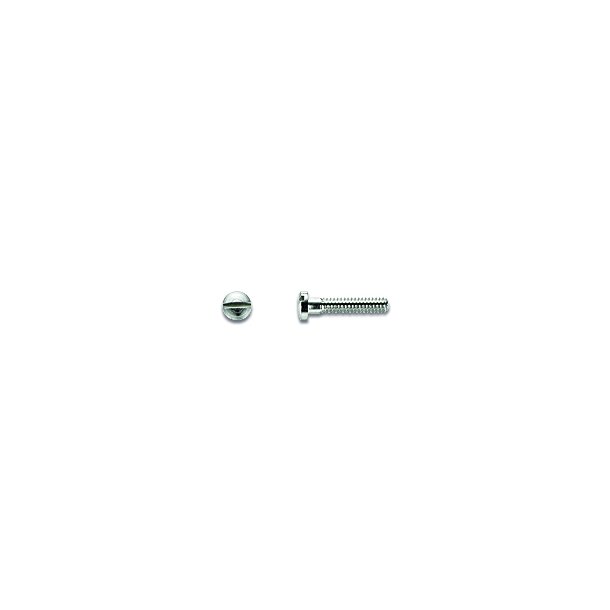 Skruer for acetat stnger - slv og rustfrit stl - 100 stk. 1.40mm|2,5|7,8mm