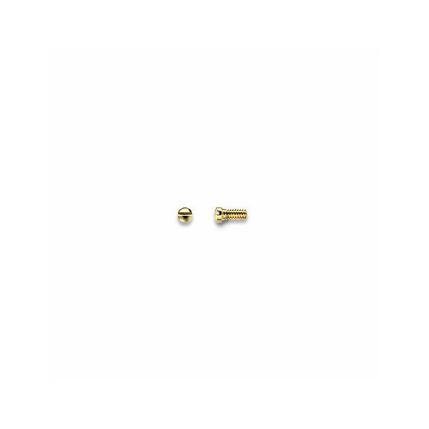 Silver screws for metal - 100 Pcs. 1.40mm|1,8|4,0mm|Guld