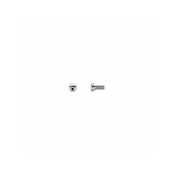 Skruer for acetat stnger - slv og rustfrit stl - 100 stk. 1.2mm|2,2|4,1 mm