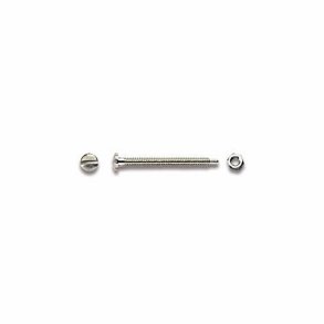 Rimless screws with nuts M1,2mm. L=13mm. Head 2,2mm.