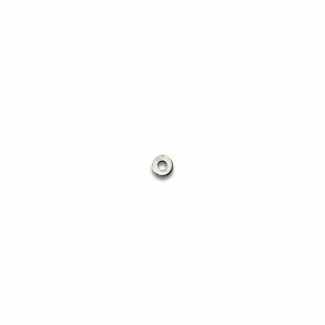 Flat metal washers D=1.25x1,65mm. nickel