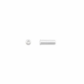 Single hollow plastic pin D2,2mm L7,4 mm