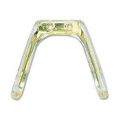 Silicone Comfort Bridge with Adjustable Metal Insert screw-in - 2 pcs