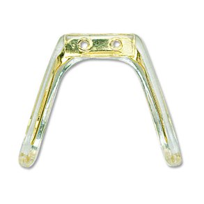 Silicone Comfort Bridge with Adjustable Metal Insert screw-in - 2 pcs BABY|Guld