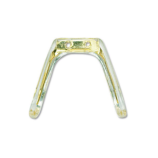 Silicone Comfort Bridge with Adjustable Metal Insert screw-in - 2 pcs BABY|Guld