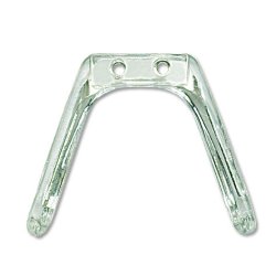 Silicone Comfort Bridge with Adjustable Metal Insert screw-in - 2 pcs