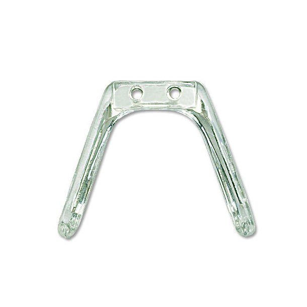 Silicone Comfort Bridge with Adjustable Metal Insert screw-in - 2 pcs