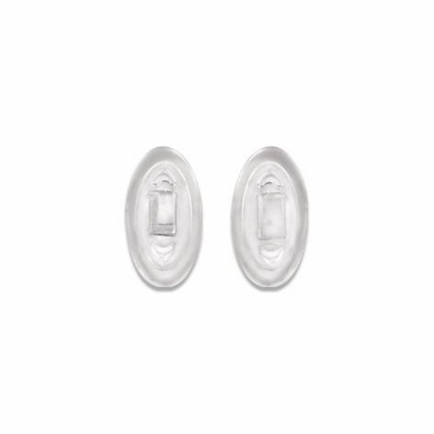 Symmetrical silicone pads 13mmpush-on 500pcs.