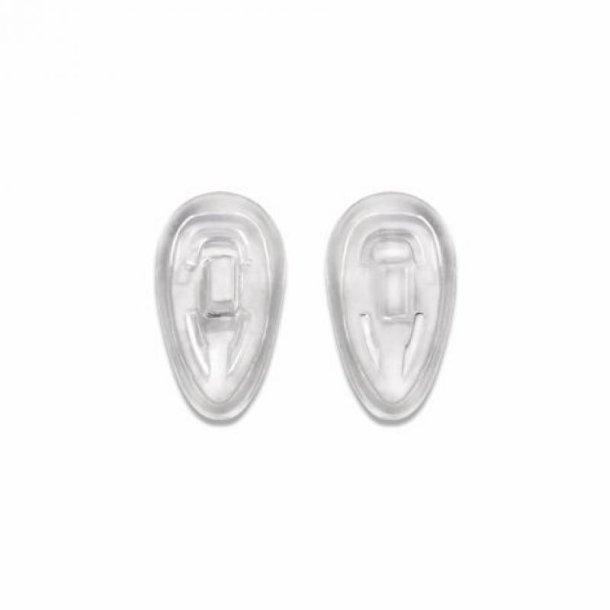 Symmetrical silicone pads 15mm. push-on 100pcs.