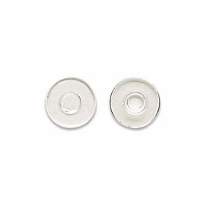 Round silicone pads for titanium frames 9.5mm. 500pcs.