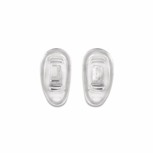 Silicone asymmetric pads 15mm. push-on Easy Line 500pcs.