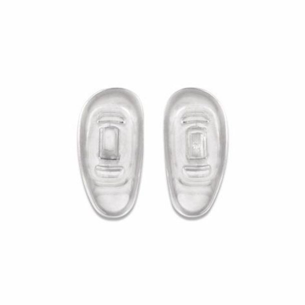Silicone asymmetric pads 17mm. push-on Easy Line 500pcs.