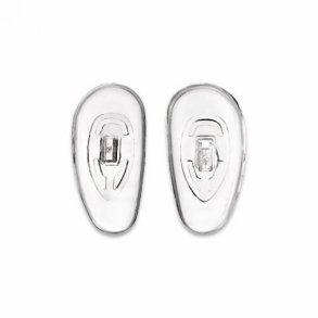 Simmetric silicone push-on nose pads L19mm. 100pcs.