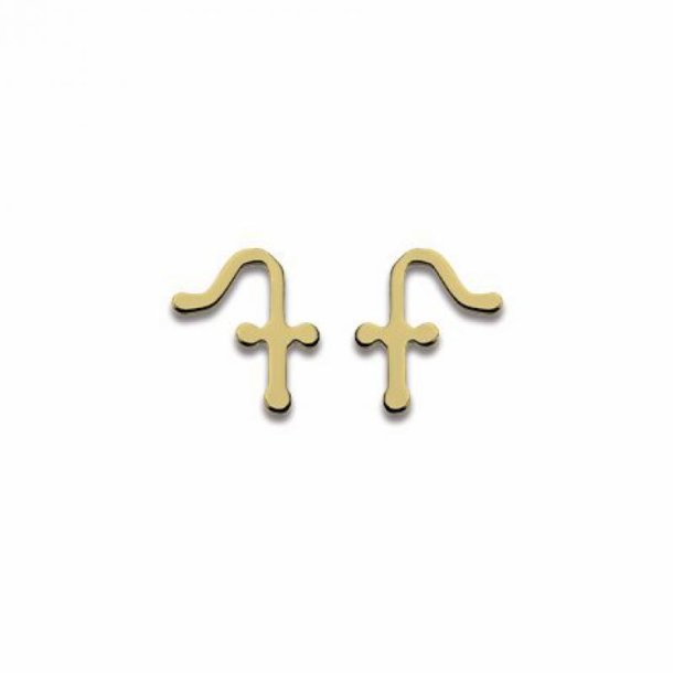 Gold pad arms screw fixing with short stem for nylor frames