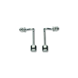 Titanium sidestegsarme m. skrue (2 par)