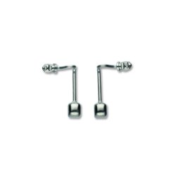 Titanium sidestegsarme m. skrue (2 par)