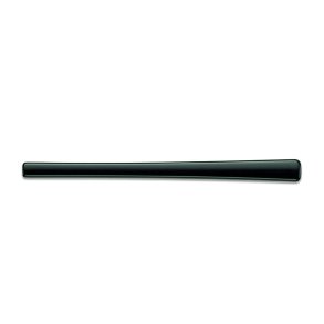 Acetate, Black. Width 2,00mm. Measure 1,00mm/2,00mm/1,45mm - 20pcs